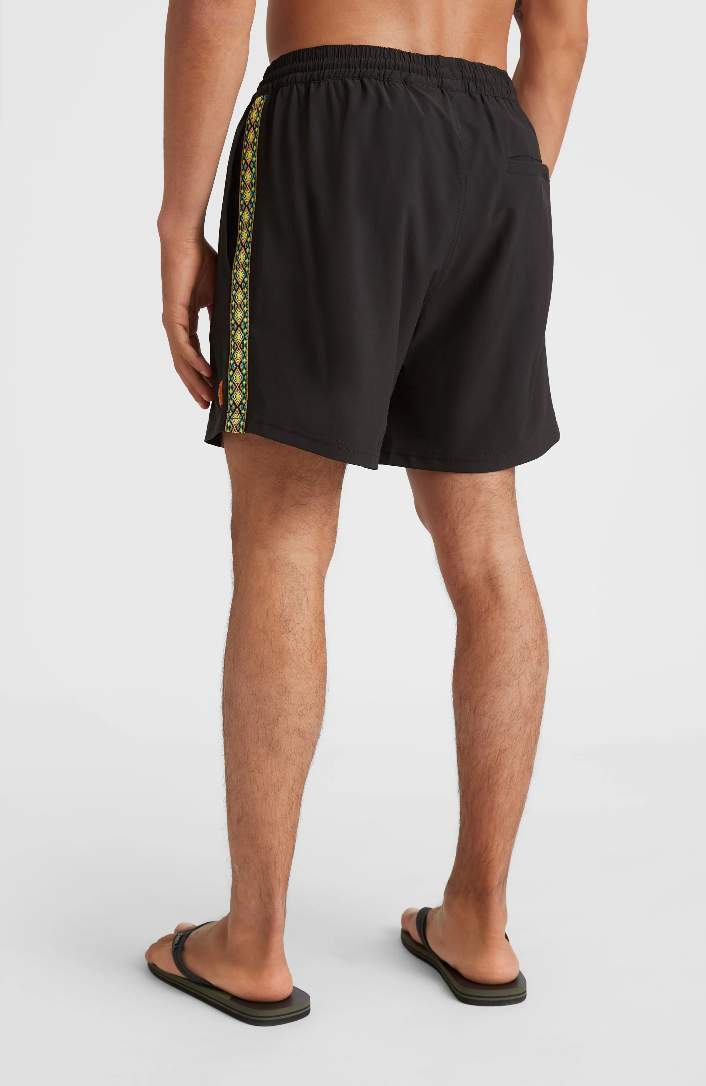 Cali Tape 15'' Badehose | Black Out
