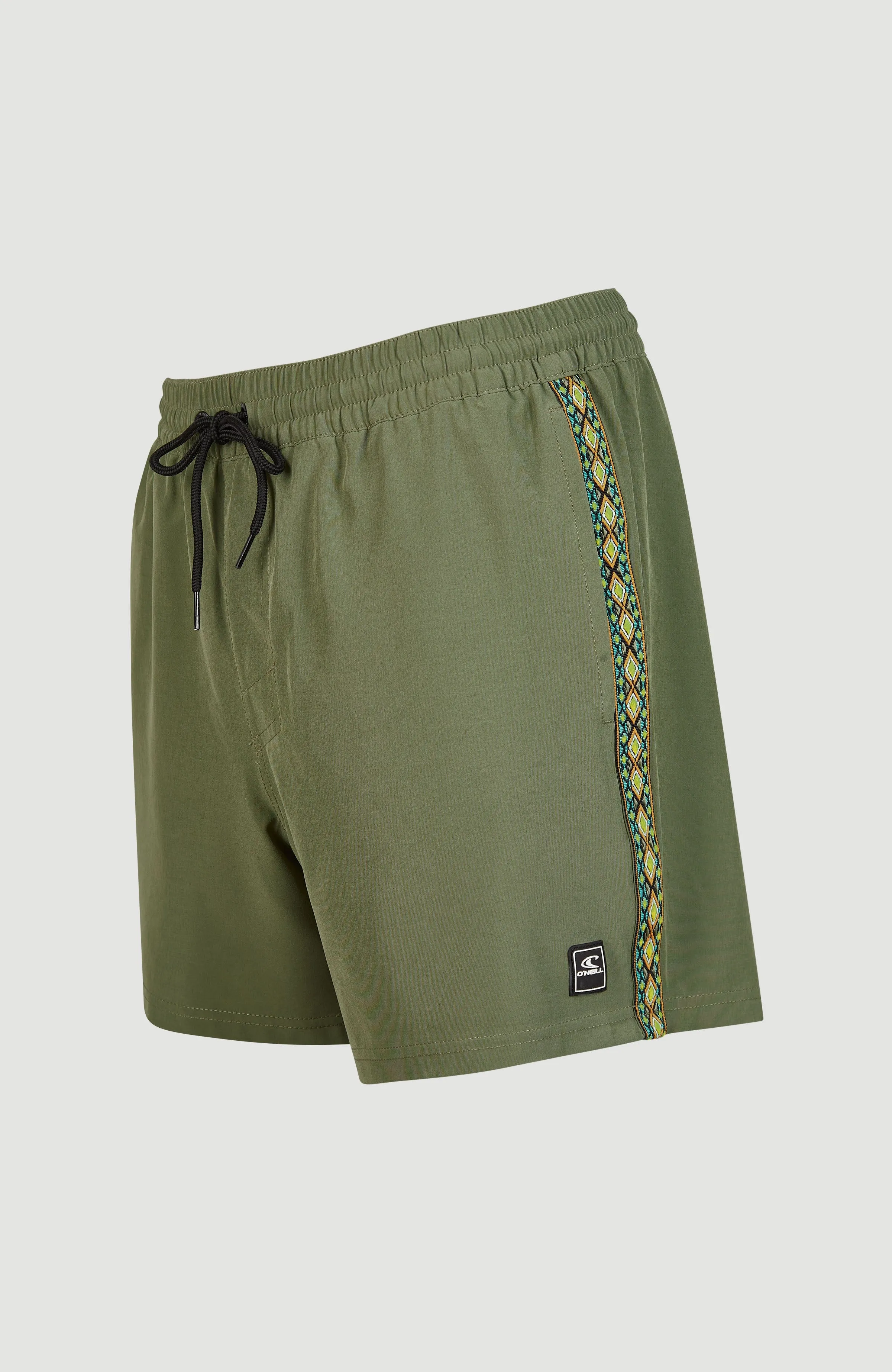 Cali Tape 15'' Badehose | Deep Lichen Green