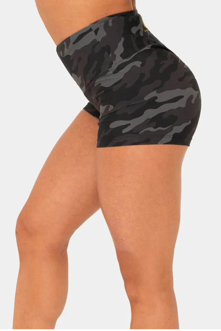 CAMO SCRUNCH BUM Shorts