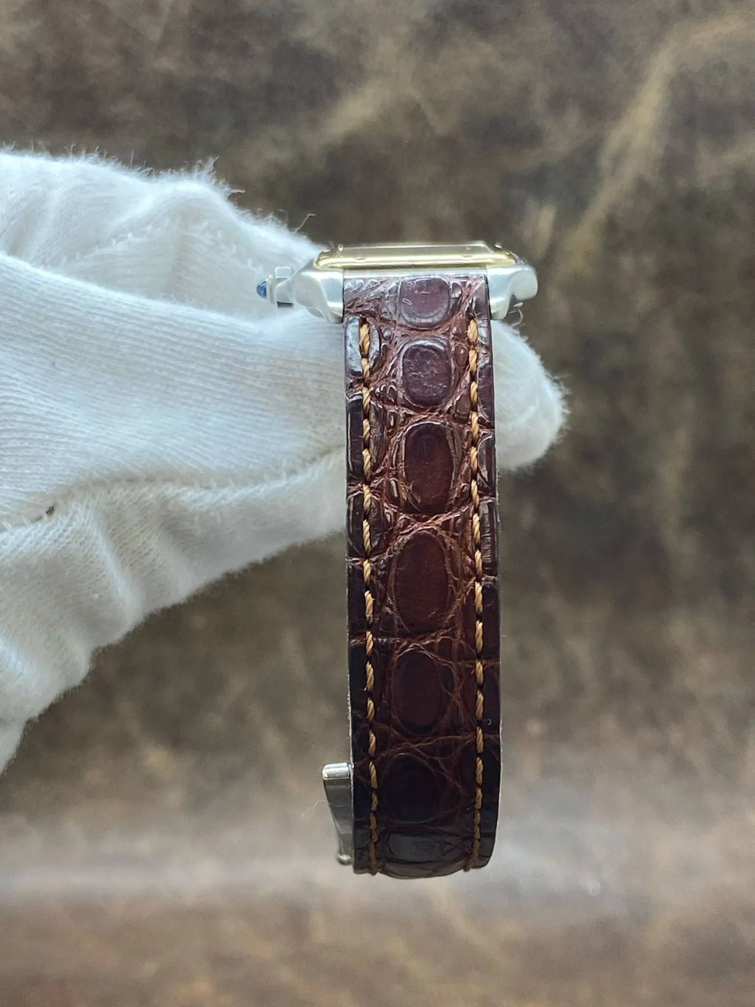 Cartier Panthere 1120 Silver Dial Quartz Women's Watch