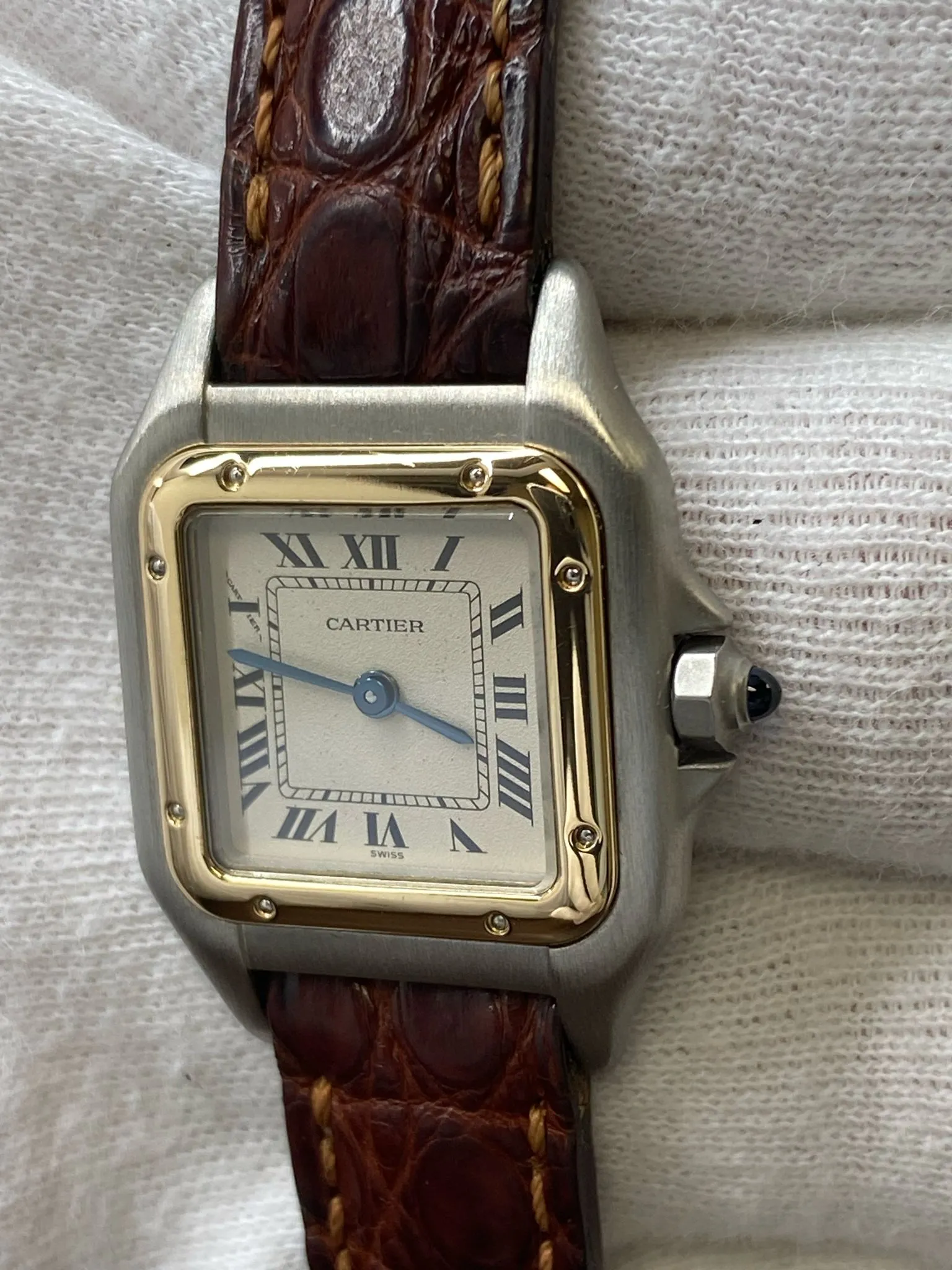 Cartier Panthere 1120 Silver Dial Quartz Women's Watch