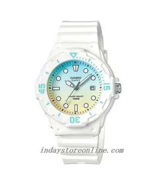 Casio Analog Women's Watch LRW-200H-2E2 Analog Resin Band Resin Glass Water Resistance