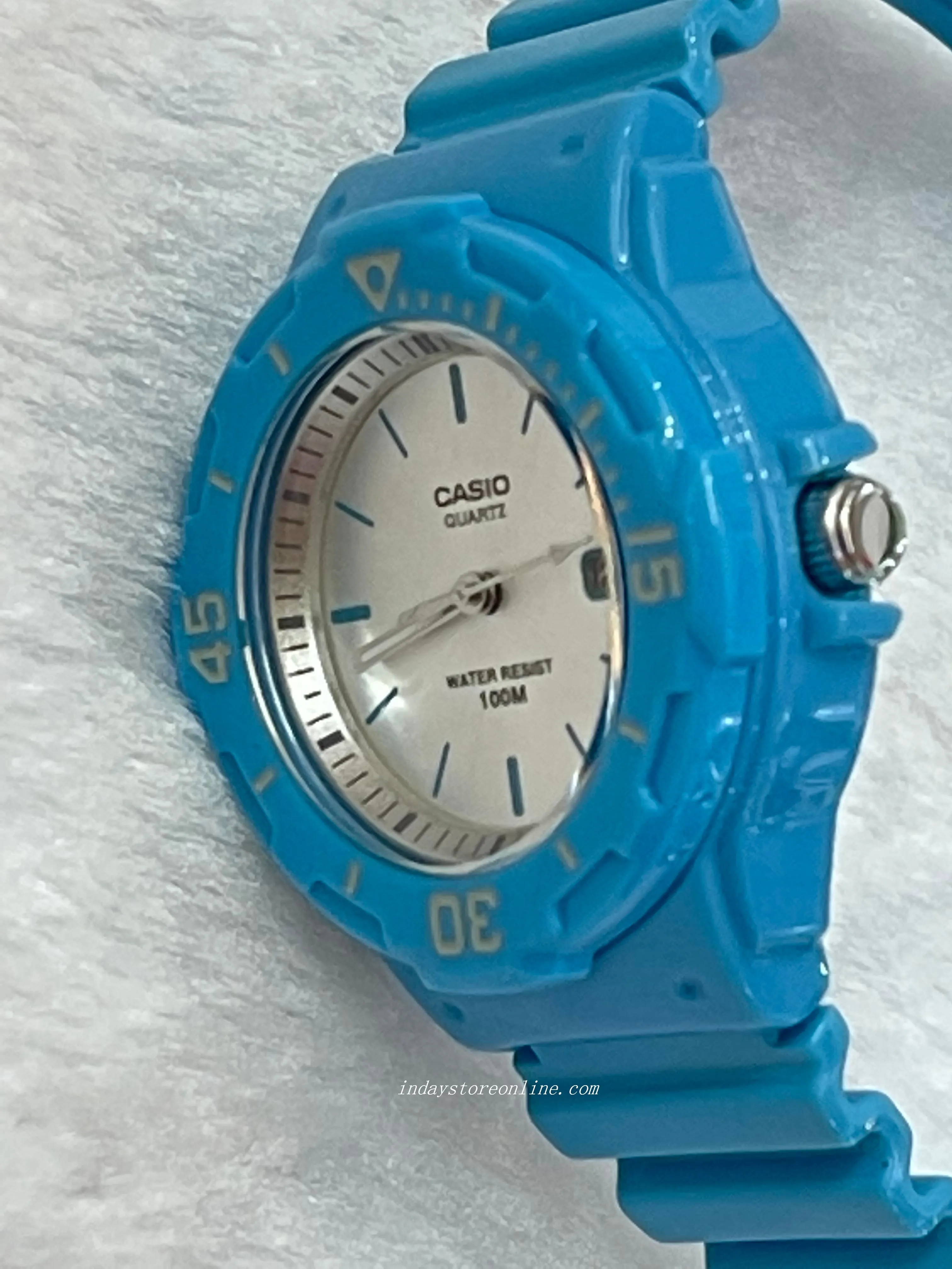 Casio Analog Women's Watch LRW-200H-2E3 Analog Resin Band Resin Glass Water Resistance