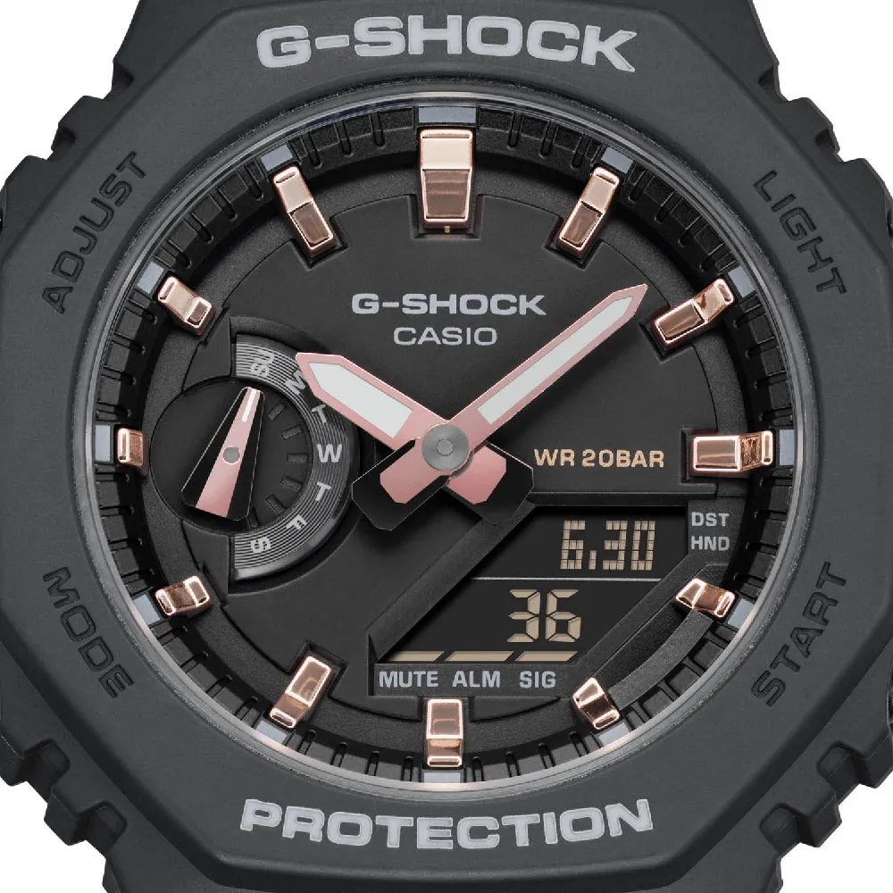 Casio G-Shock GMA-S2100 “Mini CasiOak” S Series Black Watch GMAS2100-1A