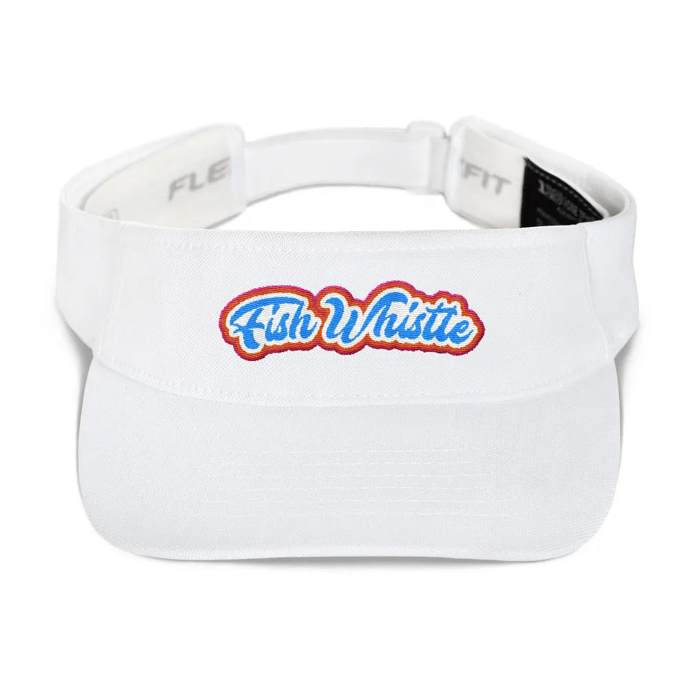 CATCH FISH & CHILL FISH WHISTLE FLEXFIT VISOR
