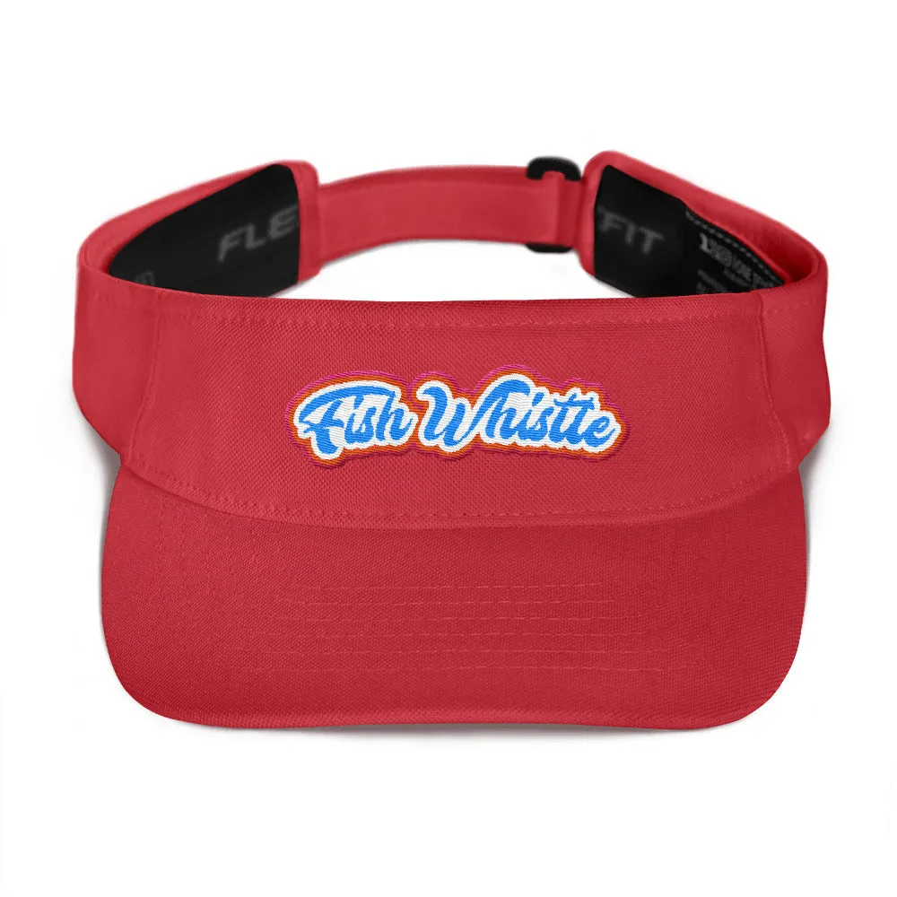CATCH FISH & CHILL FISH WHISTLE FLEXFIT VISOR