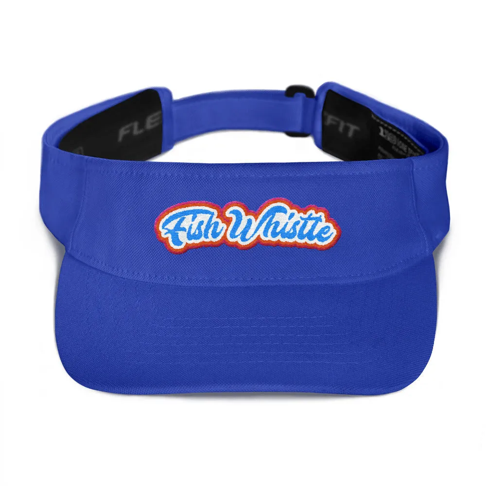 CATCH FISH & CHILL FISH WHISTLE FLEXFIT VISOR
