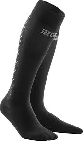 CEP Women's Recovery Pro 20-30mmHg Socks Tall Black