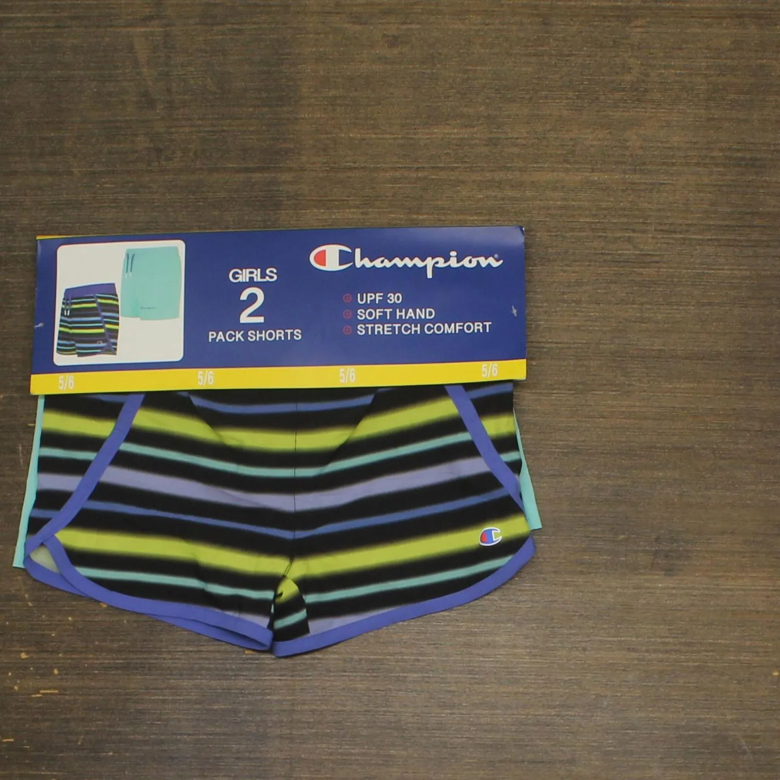 Champion Girls 2 Pack Active Stretch Comfort Shorts CHS574