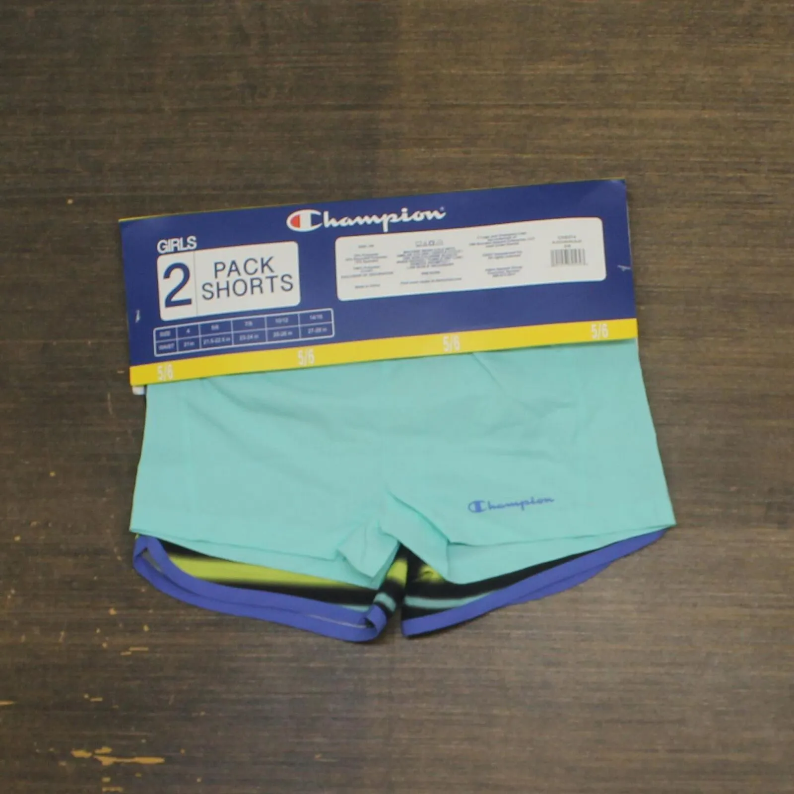 Champion Girls 2 Pack Active Stretch Comfort Shorts CHS574