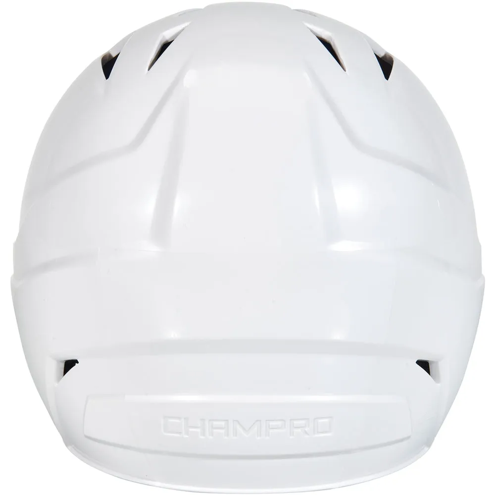 Champro HX Rookie T-Ball Batting Helmet/Mask - White