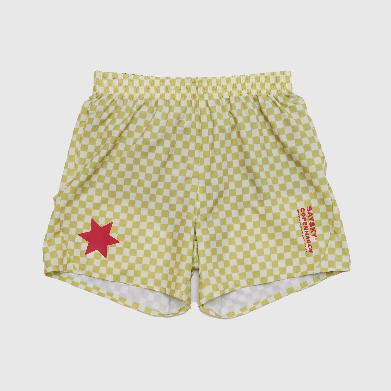 Checker Pace Shorts 5'' | Green