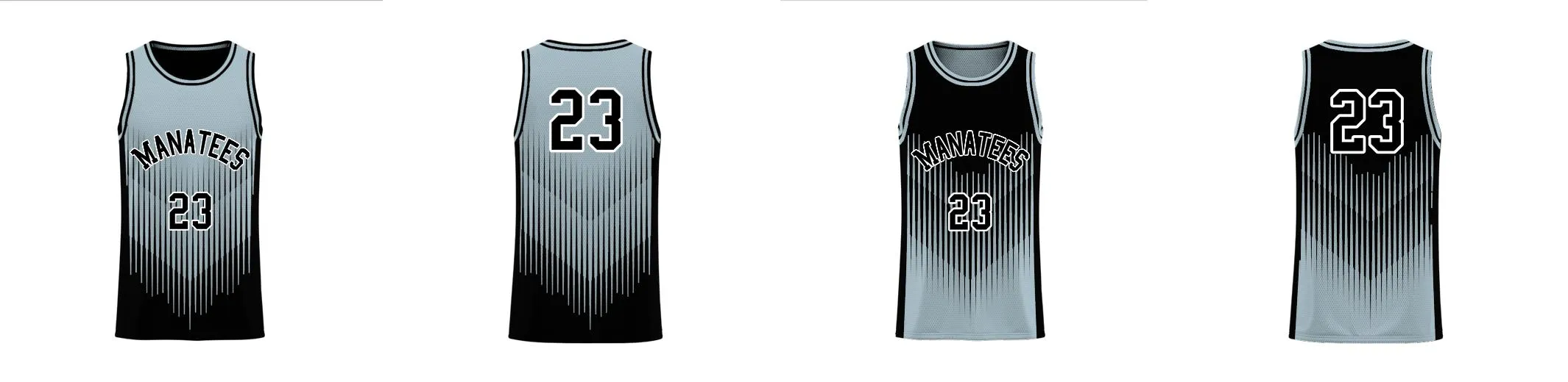 CHEVRON Core Reversible Basketball Singlet Design Your Own