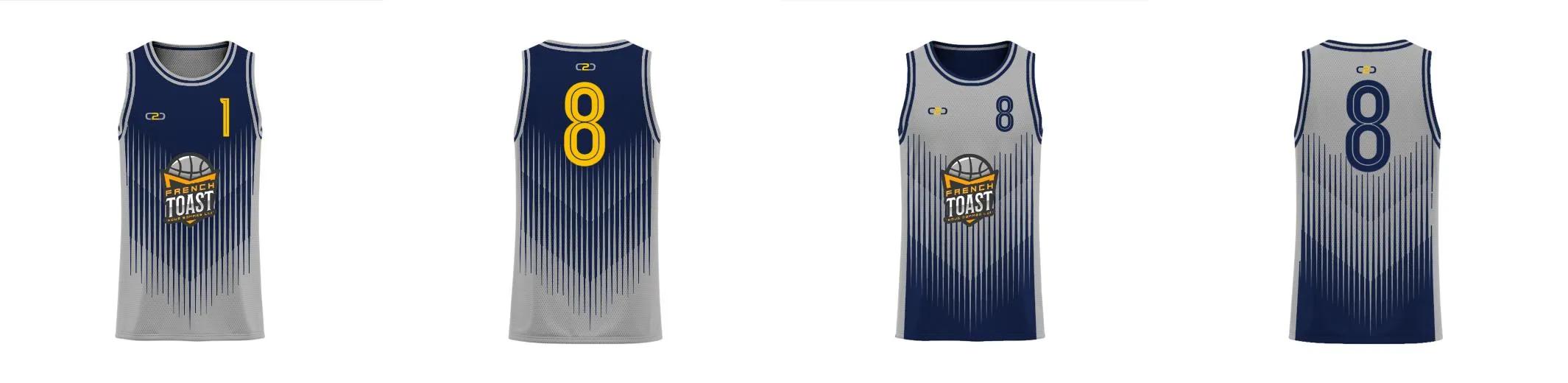 CHEVRON Core Reversible Basketball Singlet Design Your Own