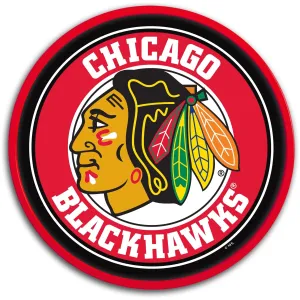 Chicago Blackhawks: Modern Disc Wall Sign