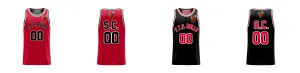Chicago Inspired Core Reversible Basketball Singlet Design Your Own Custom