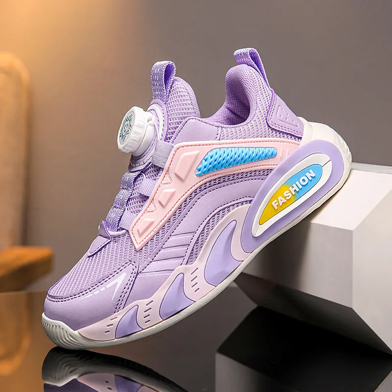 Children's Surface Breathable Medium Big Primary School Kid's Sneakers