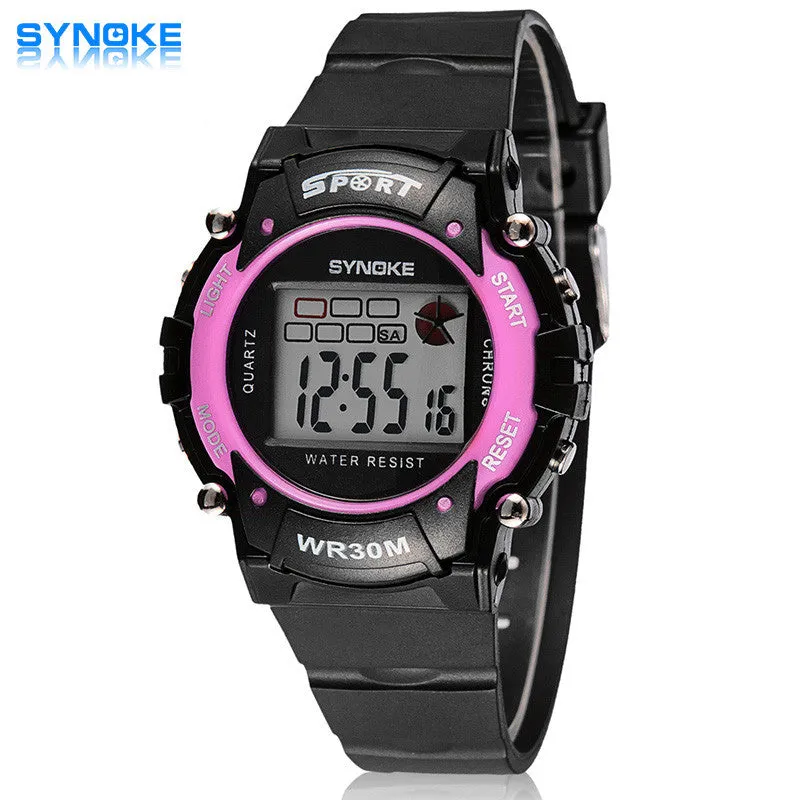 Children's Watches Sport Digital Watch Fashion High Quality Outdoor Waterproof Multi-functional Watch Clock