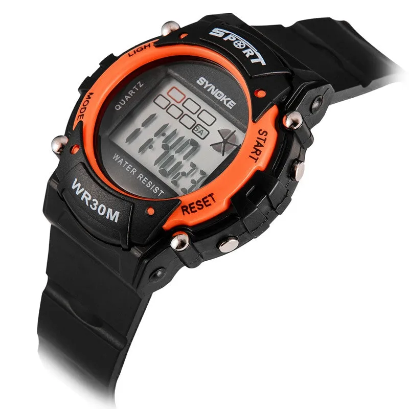 Children's Watches Sport Digital Watch Fashion High Quality Outdoor Waterproof Multi-functional Watch Clock