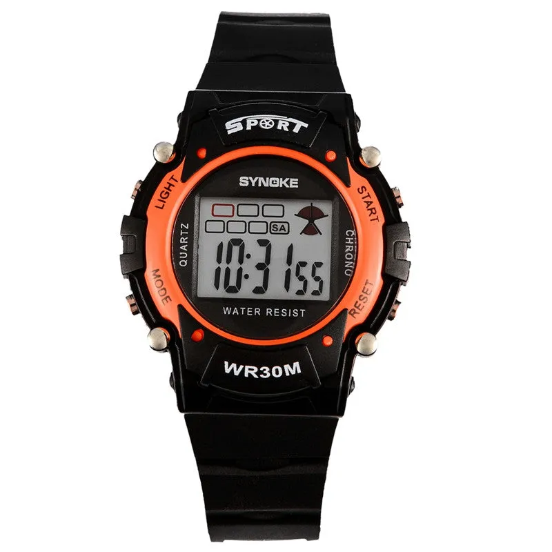 Children's Watches Sport Digital Watch Fashion High Quality Outdoor Waterproof Multi-functional Watch Clock