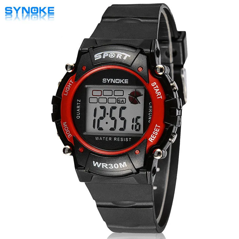 Children's Watches Sport Digital Watch Fashion High Quality Outdoor Waterproof Multi-functional Watch Clock