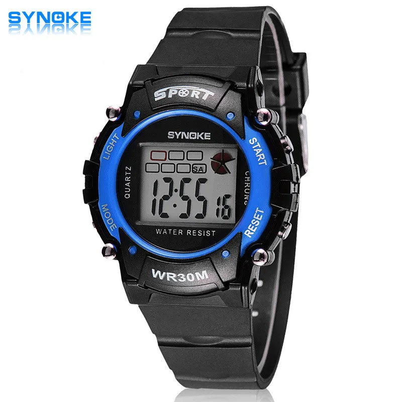 Children's Watches Sport Digital Watch Fashion High Quality Outdoor Waterproof Multi-functional Watch Clock