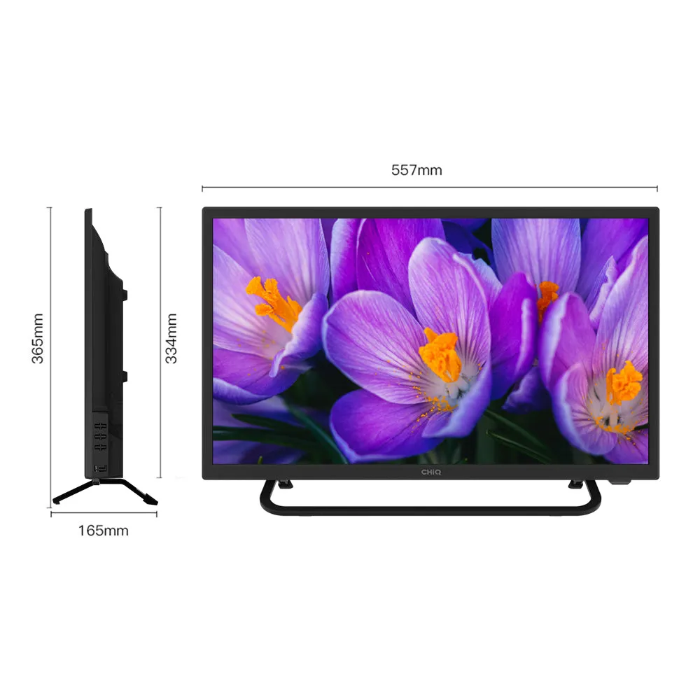 CHiQ 24" Caravan Smart Android TV HD Bluetooth Built-in Chromecast