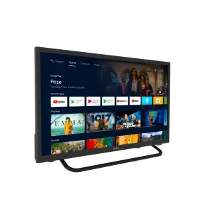 CHiQ 24" Caravan Smart Android TV HD Bluetooth Built-in Chromecast