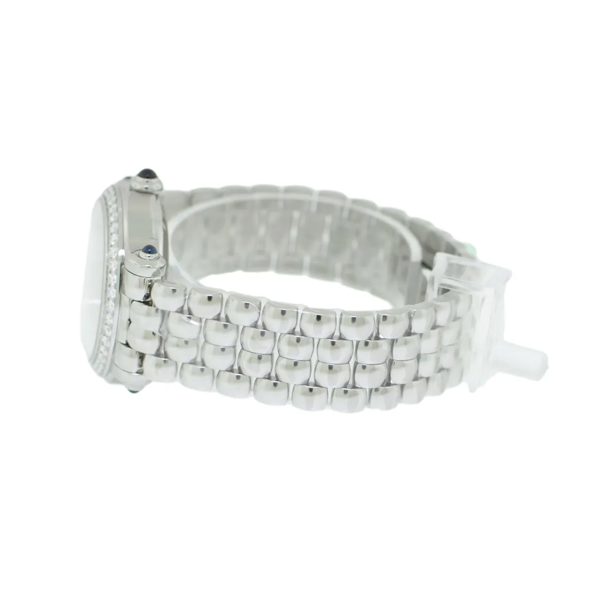 Chopard Happy Sport 33mm Stainless Steel Mother of Pearl Roman/Diamond Dial and Diamond Bezel 278610-3002