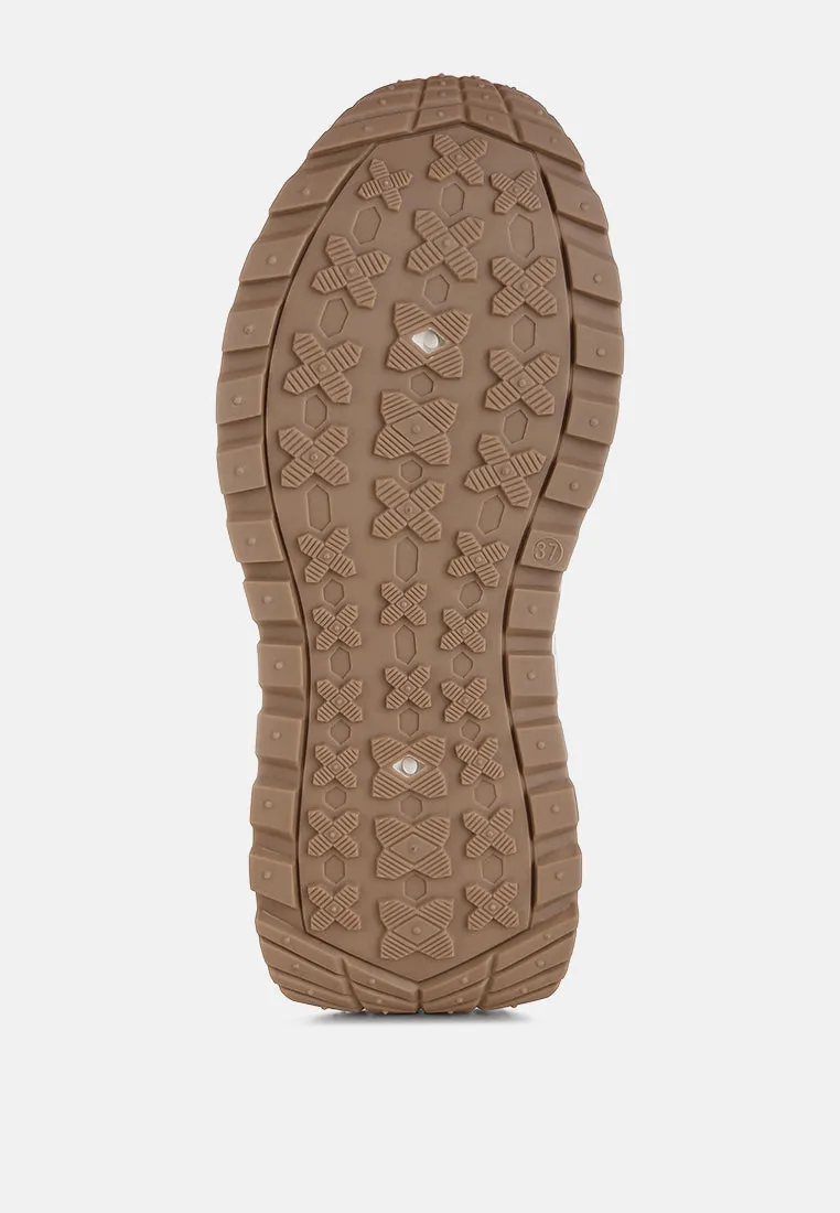 Chunky Anti-Skid Lace-Up Sneakers By RAG