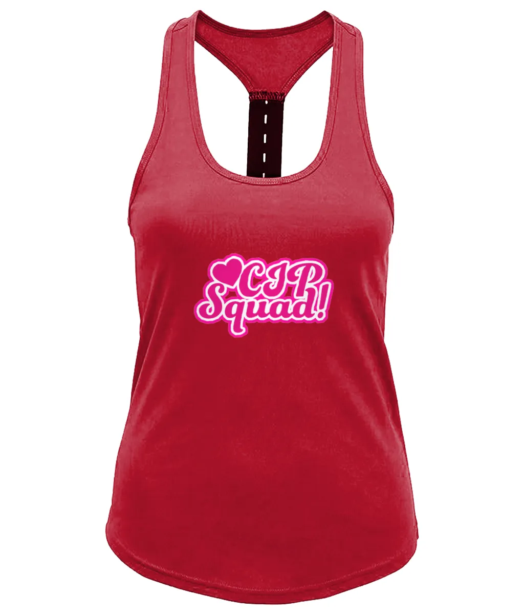 CIP Squad Ladies Performance Strap Back Vest