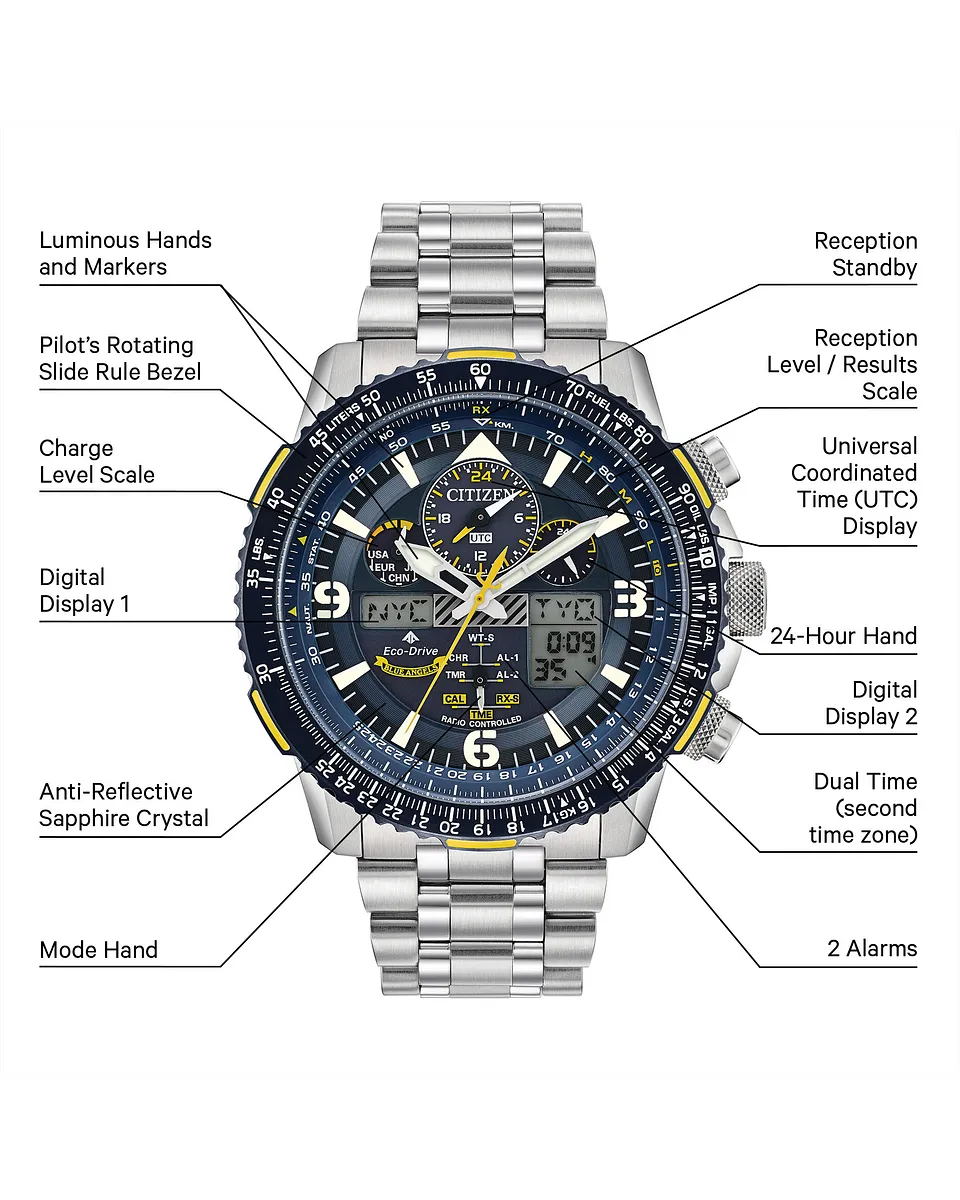Citizen Eco Drive Blue Angels Promaster Skyhawk A-T