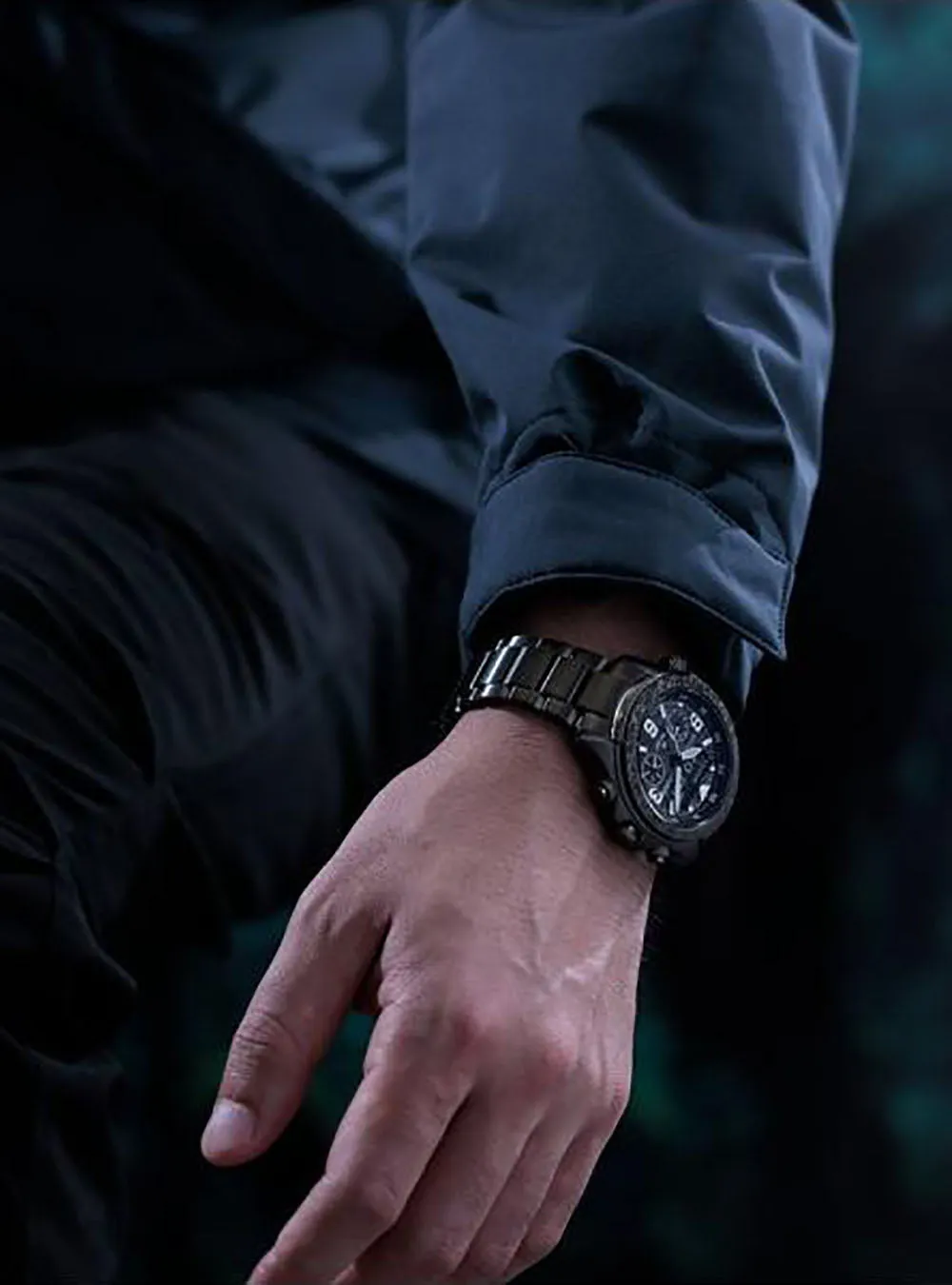 CITIZEN PROMASTER ECO-DRIVE COMBINATION WATCH PROMASTER 35TH ANNIVERSARY LIMITED EDITION MODEL JV1008-63E JAPAN MOV'T JDM