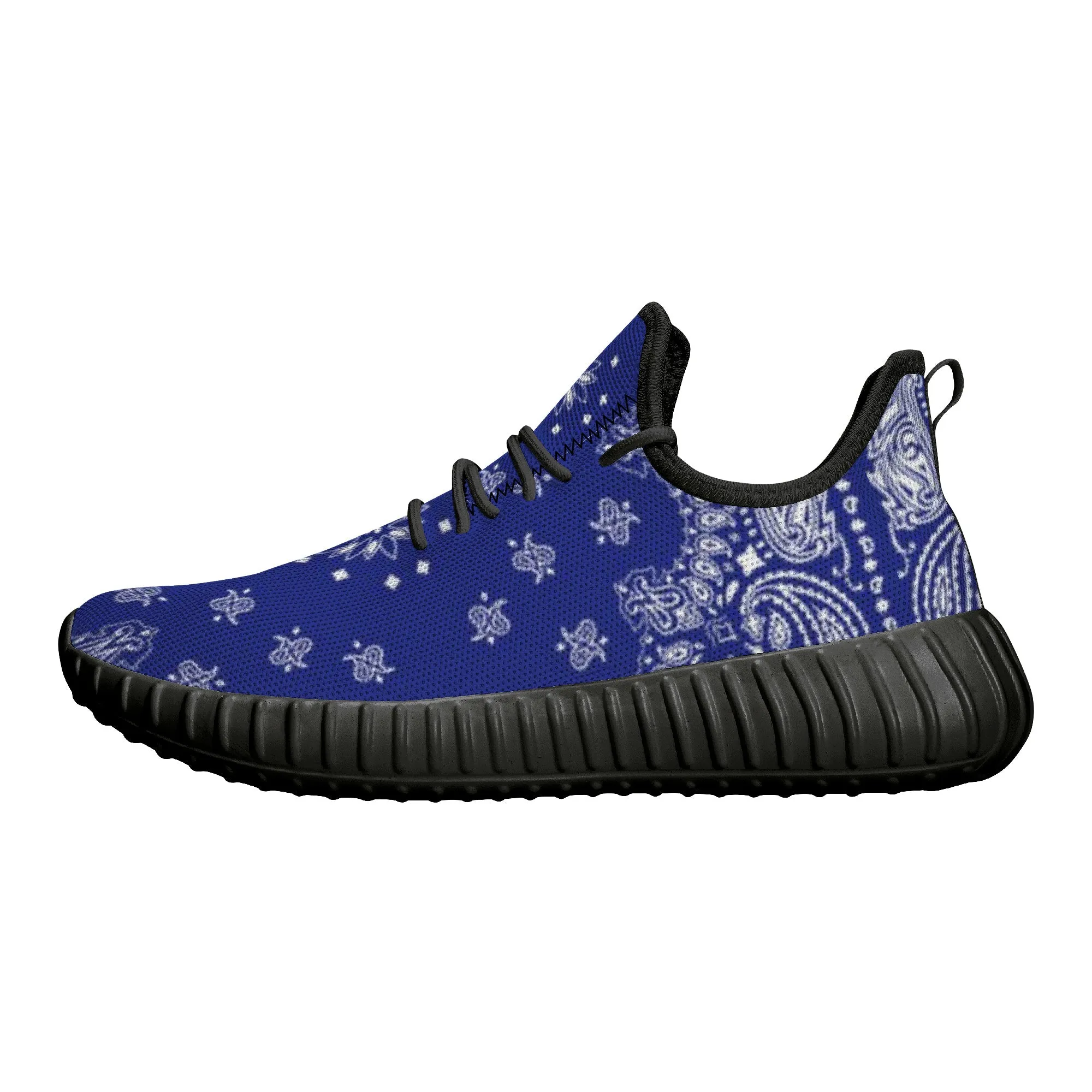Classic Blue Crip Bandana Premium Sneakers