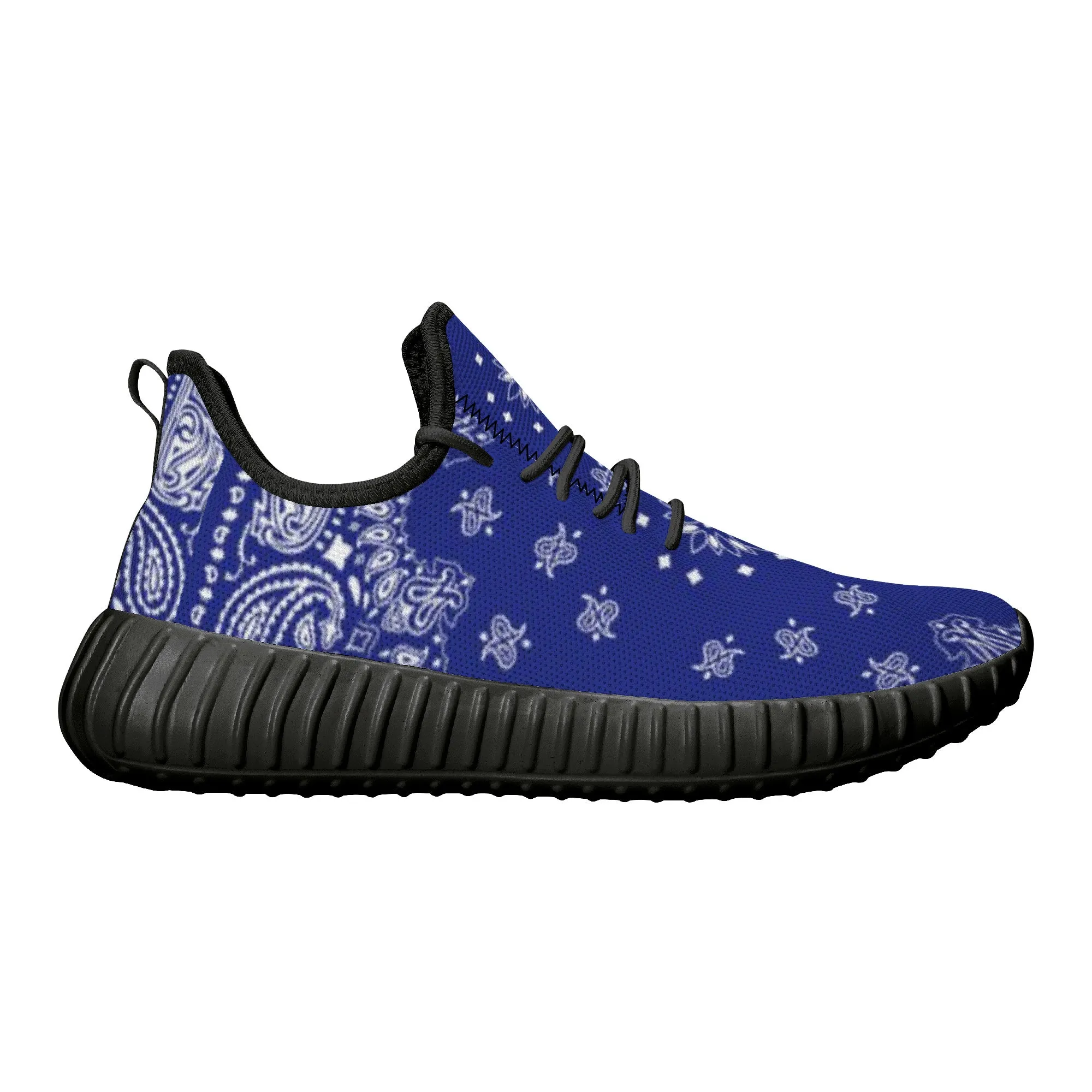 Classic Blue Crip Bandana Premium Sneakers