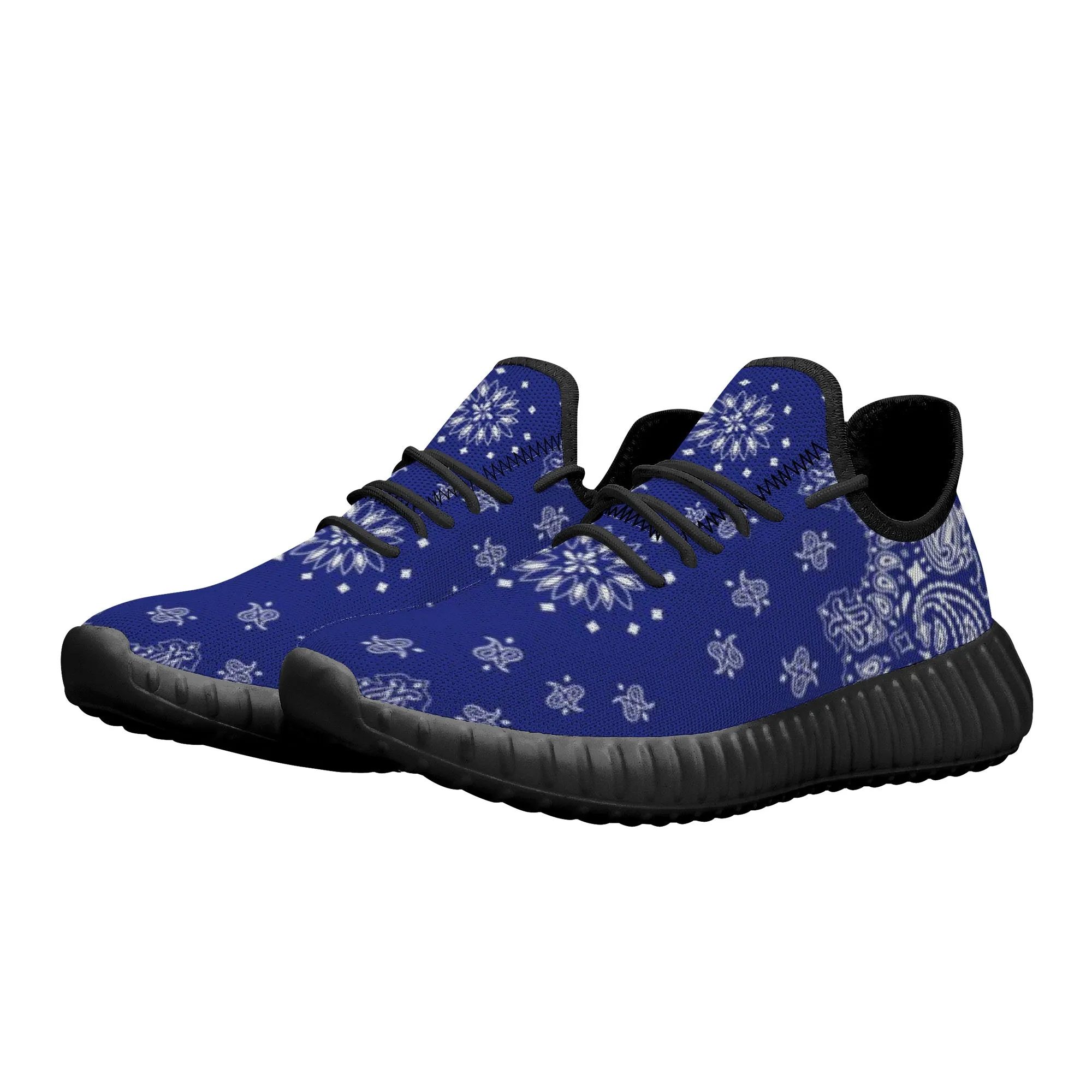Classic Blue Crip Bandana Premium Sneakers