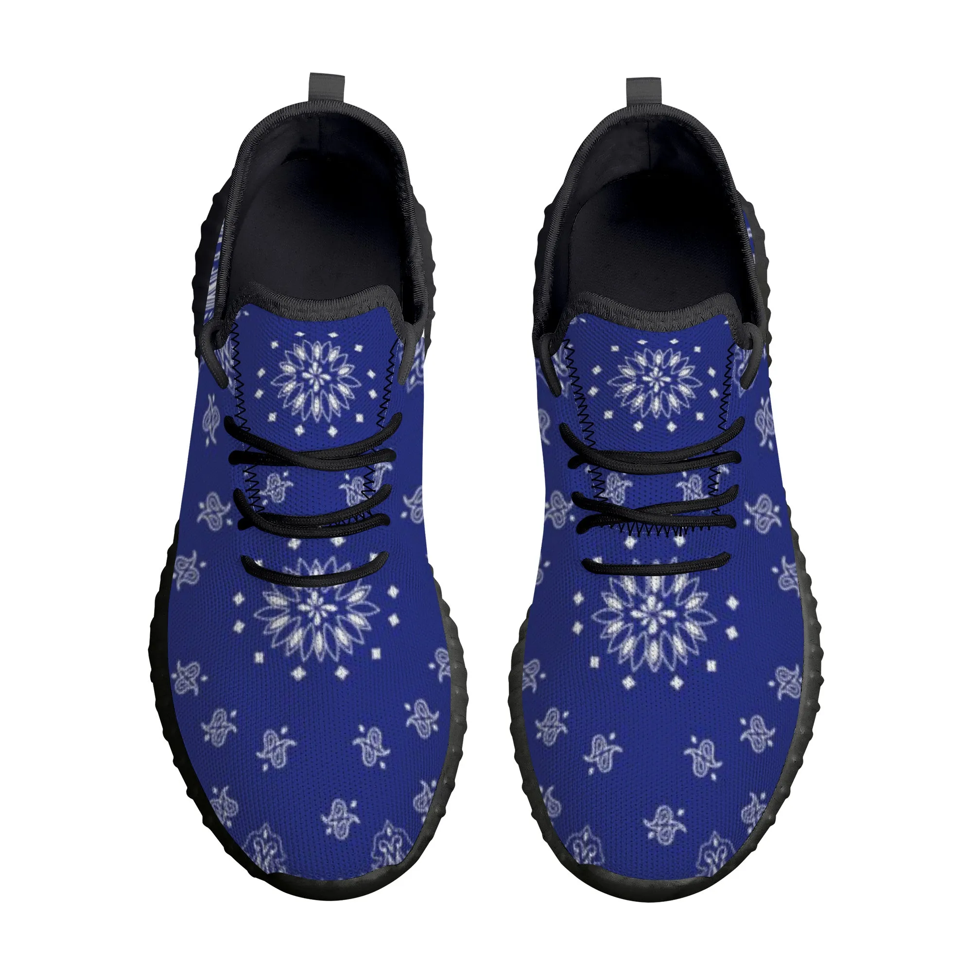 Classic Blue Crip Bandana Premium Sneakers