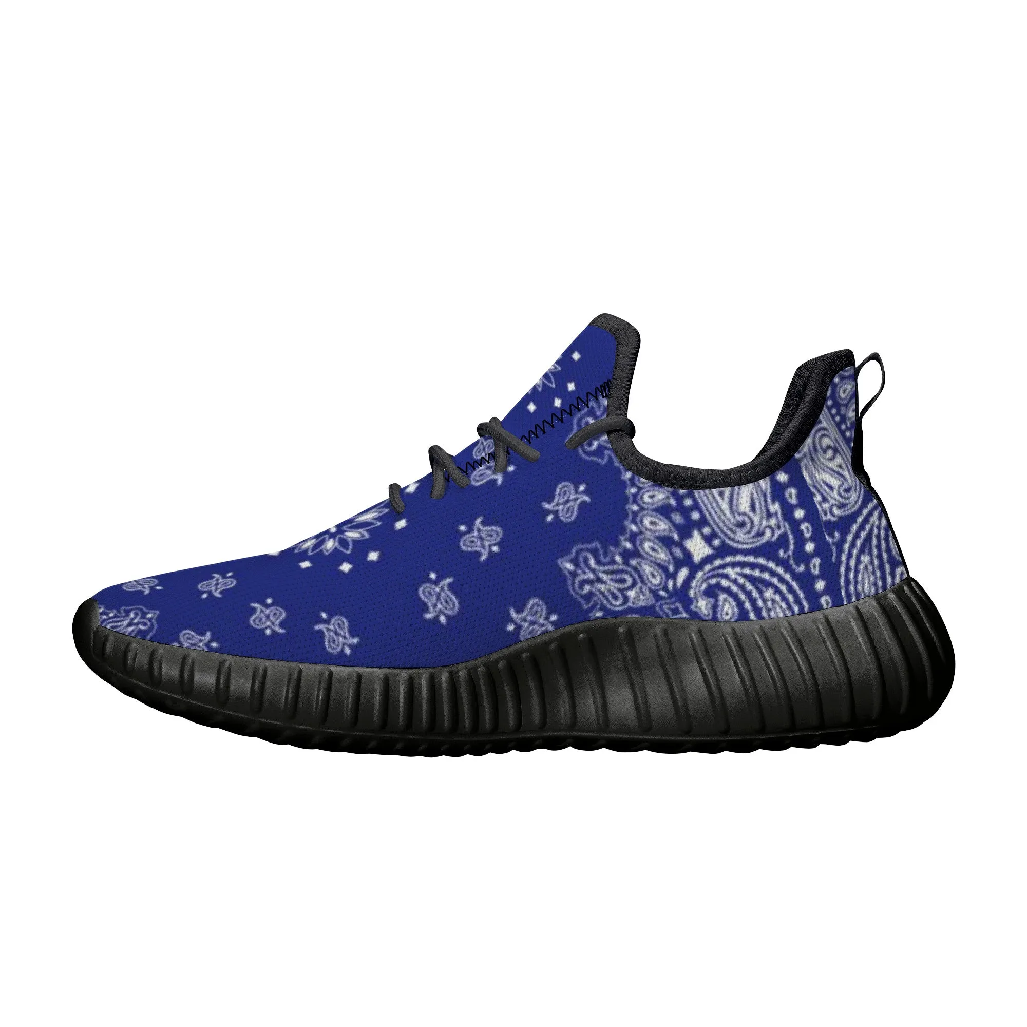 Classic Blue Crip Bandana Premium Sneakers