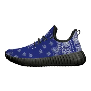 Classic Blue Crip Bandana Premium Sneakers