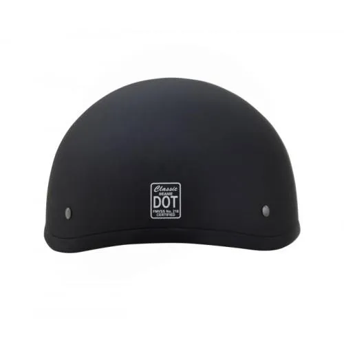 Classic Dot 1/2 Beanie Dull Black Visor