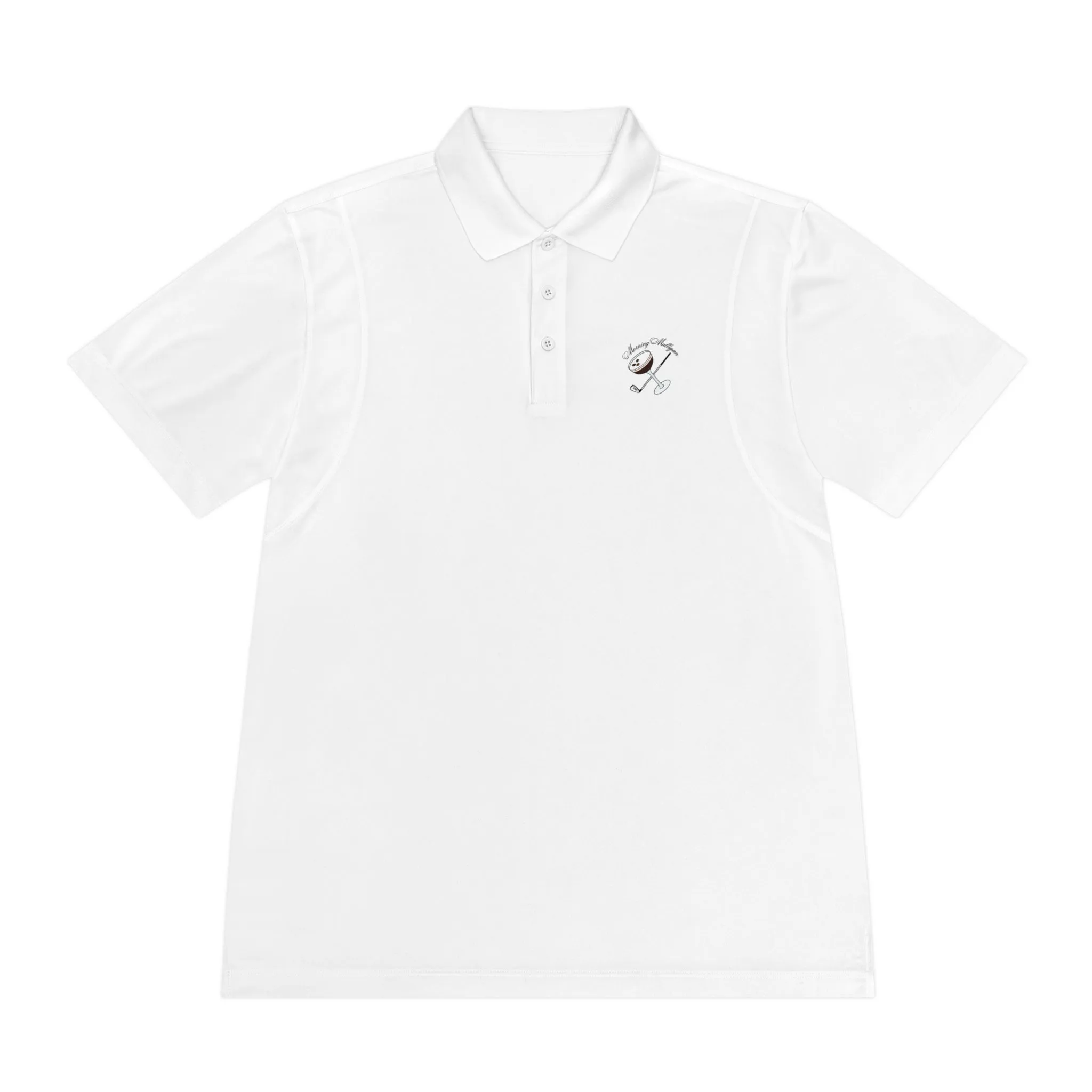 Classic Morning Mulligan Golf Club Logo Polo Shirt - Club Collection