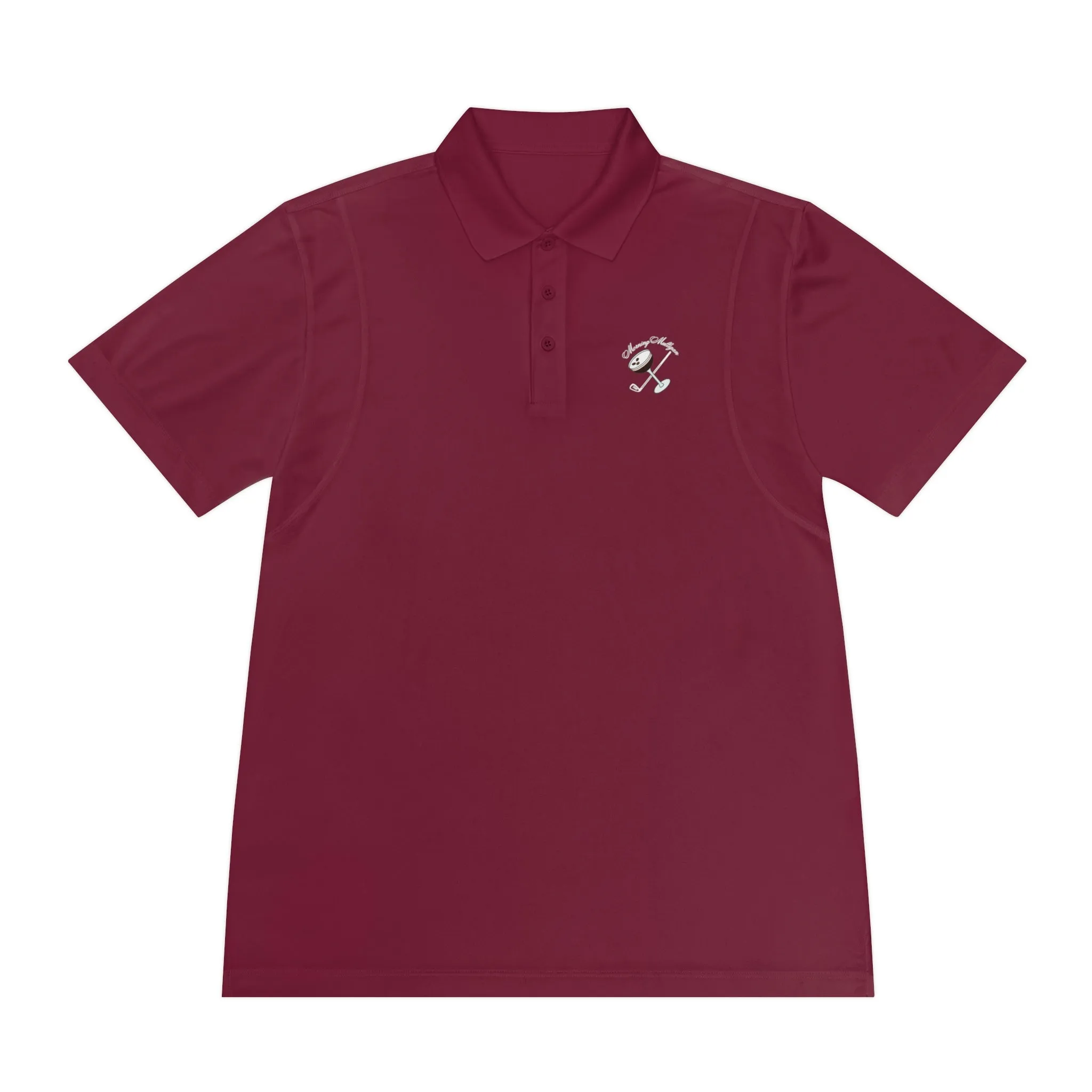Classic Morning Mulligan Golf Club Logo Polo Shirt - Club Collection