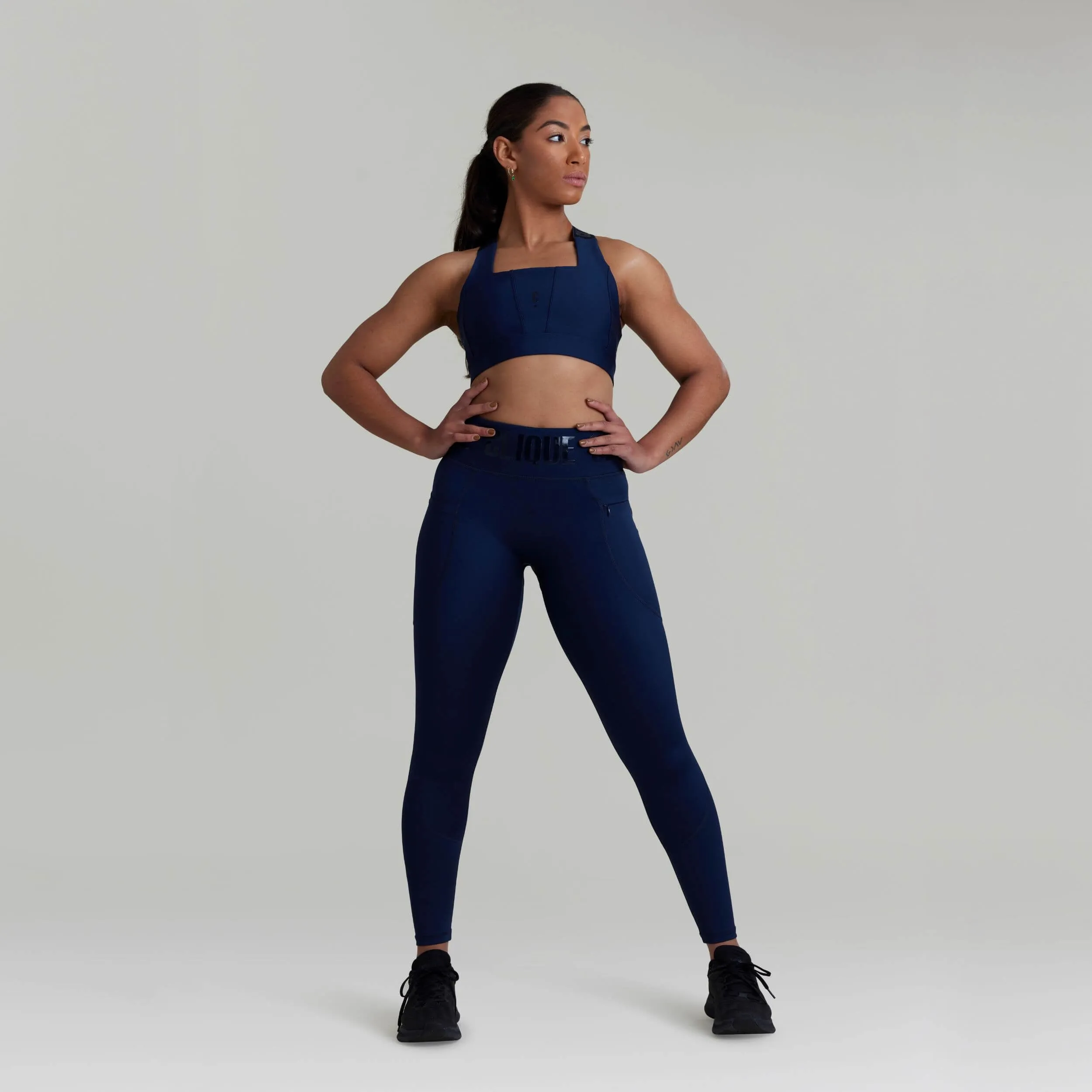 CLQ Super Support Bra - French Navy