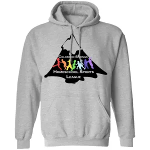 CO Springs Home School Sports League G185 Gildan Pullover Hoodie 8 oz.