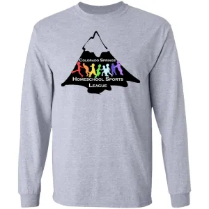 CO Springs Home School Sports League G240 Gildan LS Ultra Cotton T-Shirt
