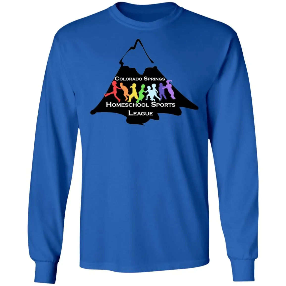 CO Springs Home School Sports League G240 Gildan LS Ultra Cotton T-Shirt