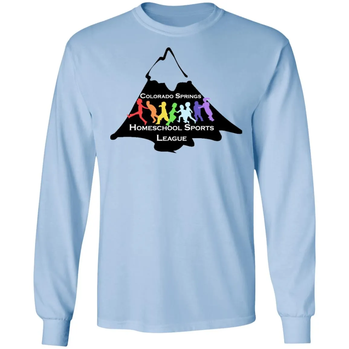 CO Springs Home School Sports League G240 Gildan LS Ultra Cotton T-Shirt