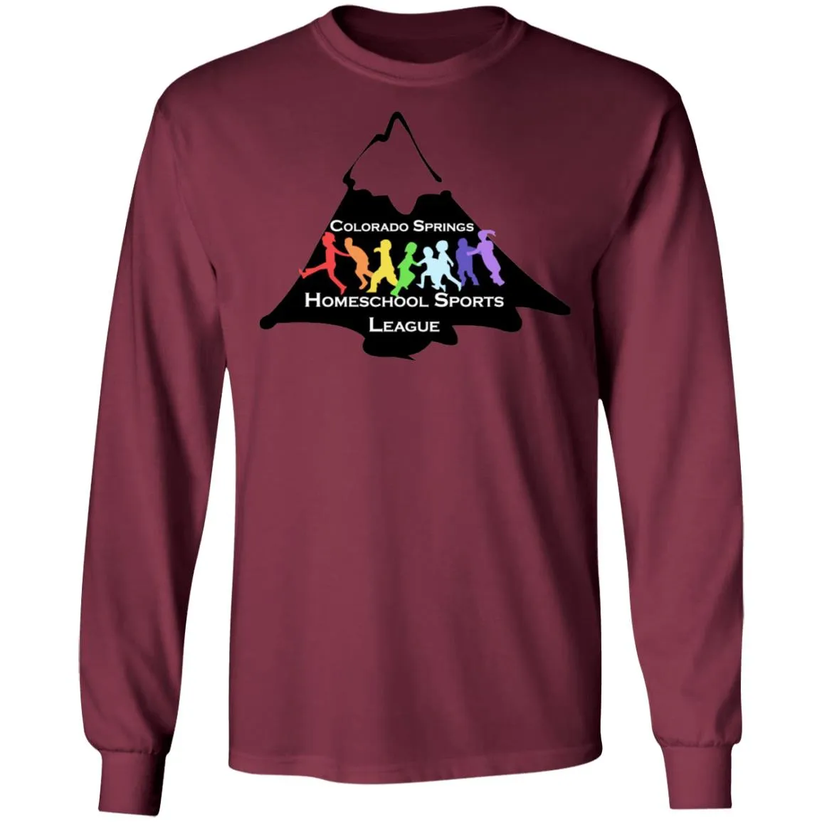 CO Springs Home School Sports League G240 Gildan LS Ultra Cotton T-Shirt