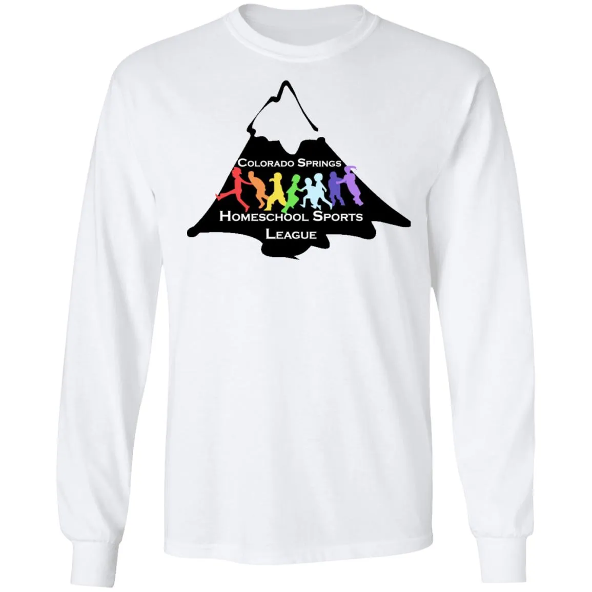 CO Springs Home School Sports League G240 Gildan LS Ultra Cotton T-Shirt