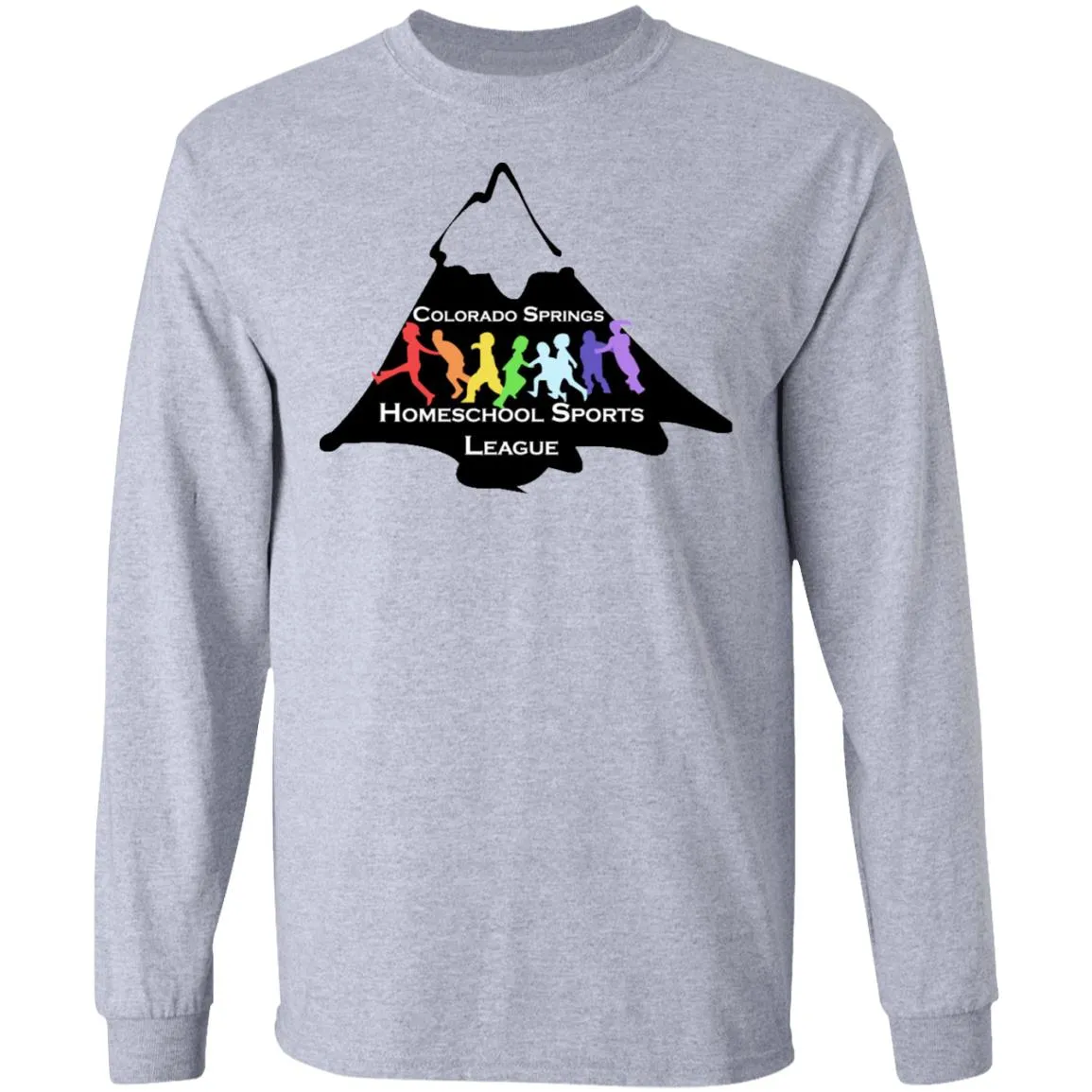 CO Springs Home School Sports League G240 Gildan LS Ultra Cotton T-Shirt